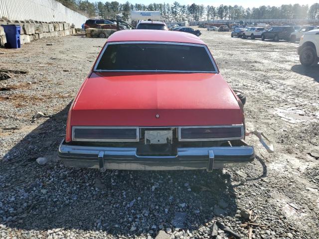 4J47AAK120794 - 1980 BUICK REGAL 红色 照片 6