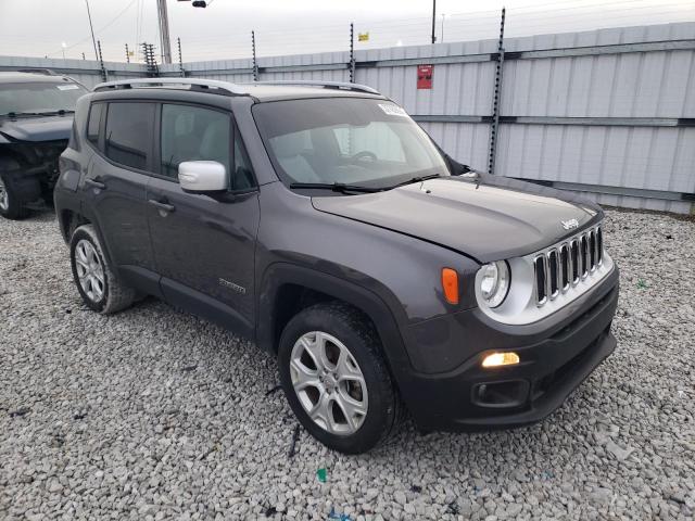 ZACCJBDB5JPG95993 - 2018 JEEP RENEGADE LIMITED GRAY photo 4