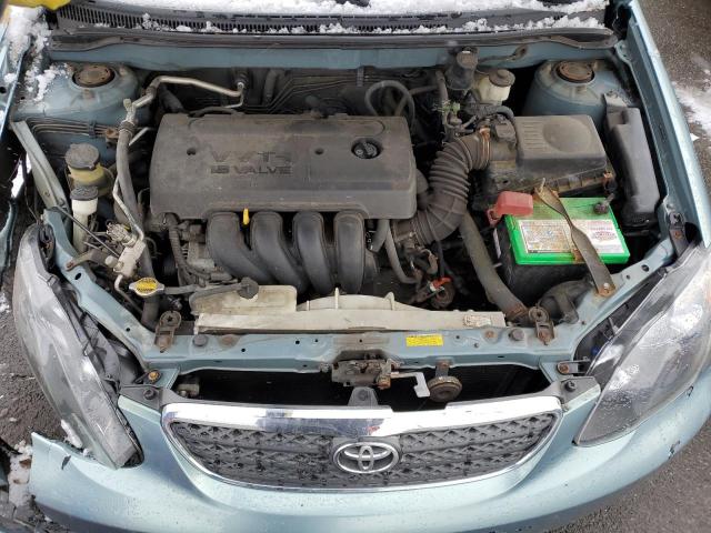 2T1BR30E15C392740 - 2005 TOYOTA COROLLA CE GREEN photo 11