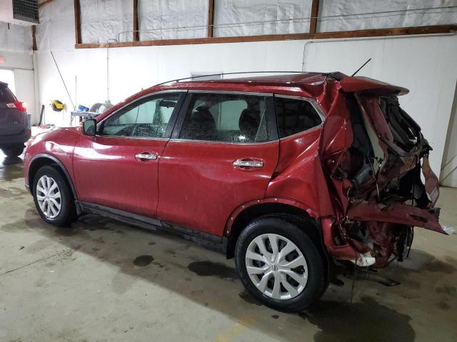 5N1AT2MLXFC910608 - 2015 NISSAN ROGUE S MAROON photo 2