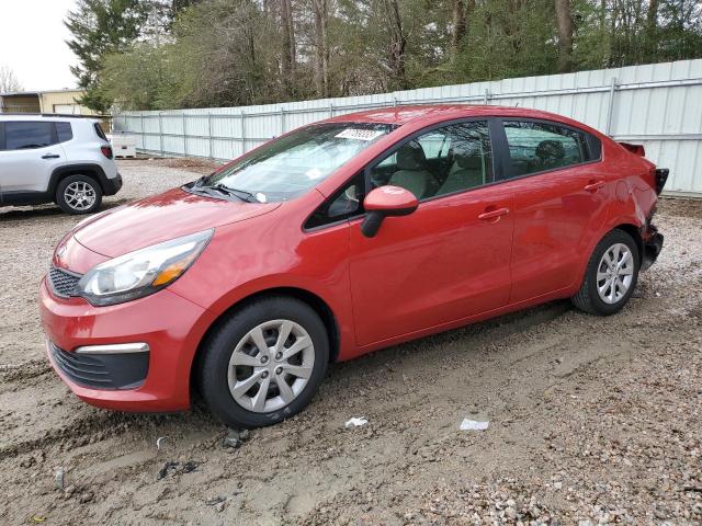 KNADM4A38H6027829 - 2017 KIA RIO LX RED photo 1