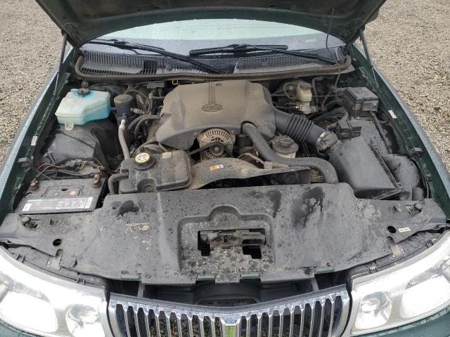 1LNHM81W61Y727618 - 2001 LINCOLN TOWN CAR EXECUTIVE GREEN photo 11