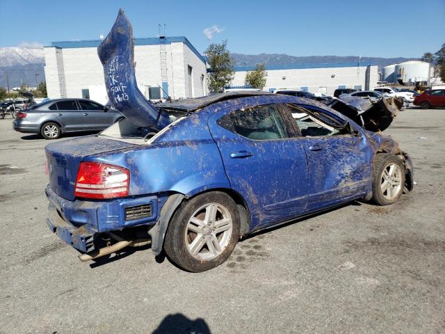 1B3LC56J08N160932 - 2008 DODGE AVENGER SXT BLUE photo 3