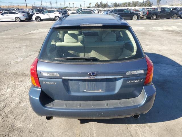 4S3BP626667322599 - 2006 SUBARU LEGACY 2.5I LIMITED BLUE photo 6