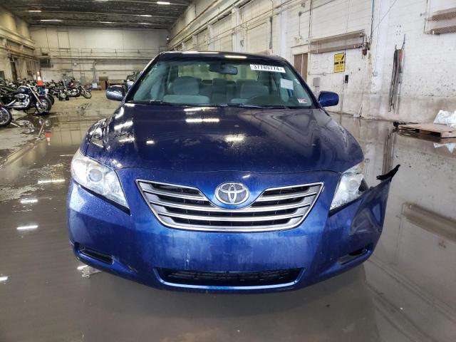 4T1BB46K57U012694 - 2007 TOYOTA CAMRY HYBRID BLUE photo 5