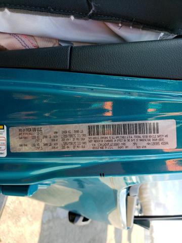 1C4HJXDN7LW216847 - 2020 JEEP WRANGLER U SPORT ტურკოუსი ფოტო 10