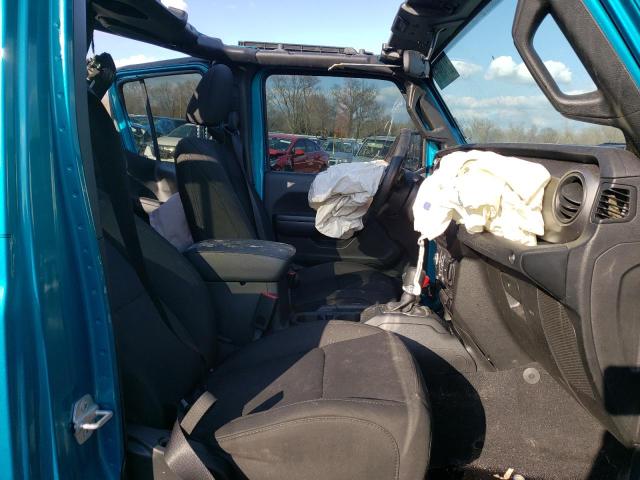 1C4HJXDN7LW216847 - 2020 JEEP WRANGLER U SPORT ტურკოუსი ფოტო 5