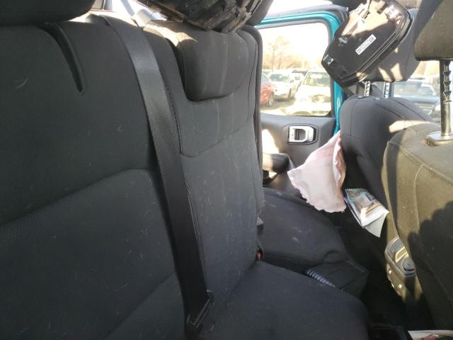 1C4HJXDN7LW216847 - 2020 JEEP WRANGLER U SPORT ტურკოუსი ფოტო 6