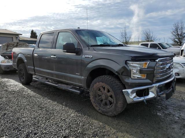 1FTFW1EG5GKF22383 - 2016 FORD F150 SUPERCREW GRAY photo 4