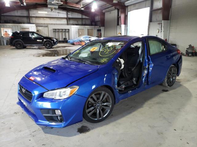 JF1VA1E61H9827590 - 2017 SUBARU WRX PREMIUM BLUE photo 1