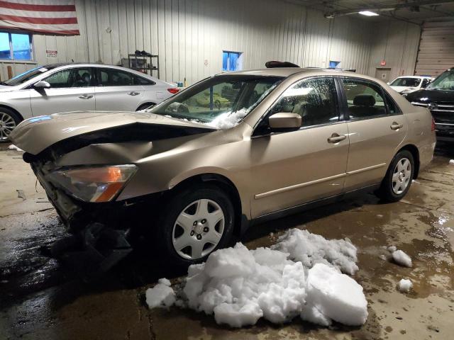 3HGCM56427G705138 - 2007 HONDA ACCORD LX TAN photo 1