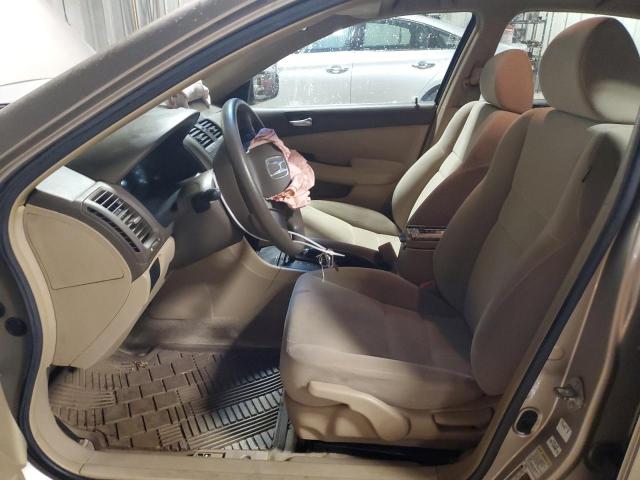 3HGCM56427G705138 - 2007 HONDA ACCORD LX TAN photo 7