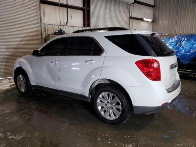 2CNALPEW3A6325795 - 2010 CHEVROLET EQUINOX LT WHITE photo 2