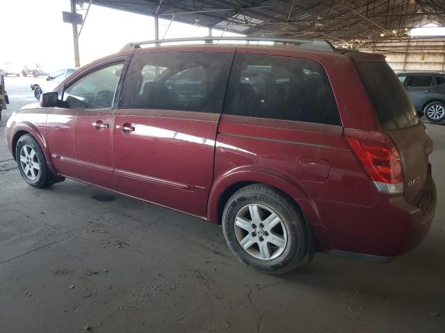 5N1BV28U56N114368 - 2006 NISSAN QUEST S RED photo 2