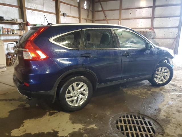 5J6RM4H78FL058637 - 2015 HONDA CR-V EXL BLUE photo 3