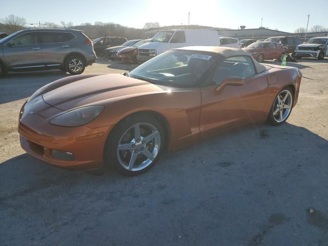 1G1YY36U575109373 - 2007 CHEVROLET CORVETTE ORANGE photo 1