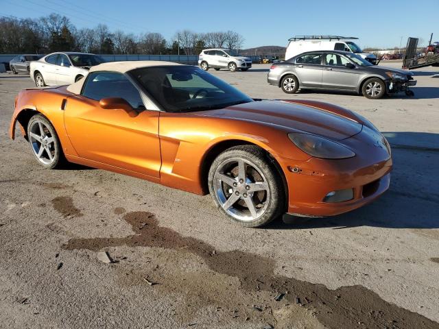 1G1YY36U575109373 - 2007 CHEVROLET CORVETTE ORANGE photo 4