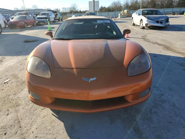 1G1YY36U575109373 - 2007 CHEVROLET CORVETTE ORANGE photo 5