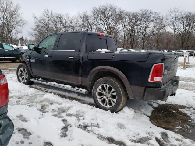 1C6RR7PT2HS821159 - 2017 RAM 1500 LONGHORN BLACK photo 2