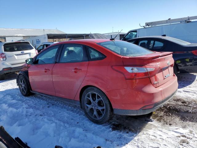 1FADP3F25EL145859 - 2014 FORD FOCUS SE RED photo 2