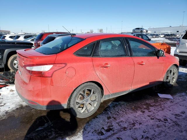 1FADP3F25EL145859 - 2014 FORD FOCUS SE RED photo 3