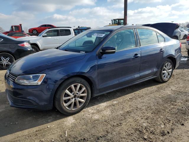 3VWDP7AJXCM373705 - 2012 VOLKSWAGEN JETTA SE BLUE photo 1