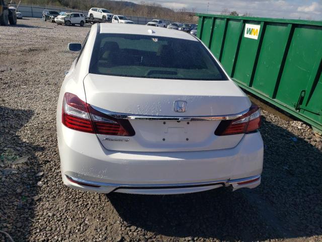 1HGCR2F84HA171112 - 2017 HONDA ACCORD EXL WHITE photo 6