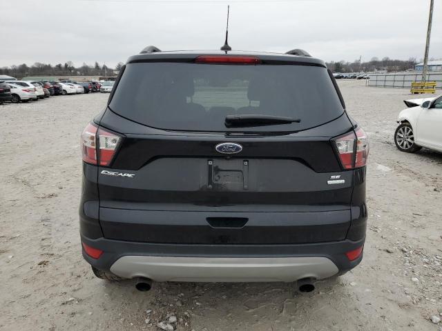 1FMCU0GD7JUD18455 - 2018 FORD ESCAPE SE BLACK photo 6