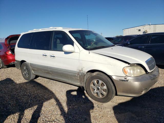 KNDUP132956696572 - 2005 KIA SEDONA EX WHITE photo 4