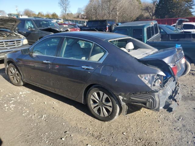 1HGCR2F34FA213649 - 2015 HONDA ACCORD LX GRAY photo 2