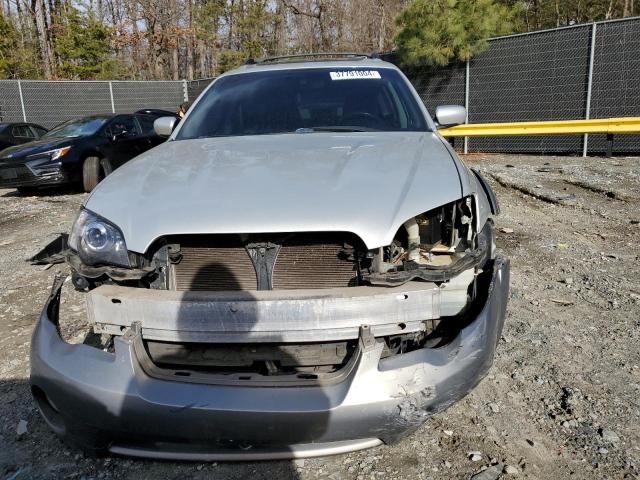 4S4BP62CX57378996 - 2005 SUBARU LEGACY OUTBACK 2.5I LIMITED SILVER photo 5