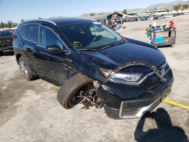 7FART6H95ME037738 - 2021 HONDA CR-V TOURING BLACK photo 4