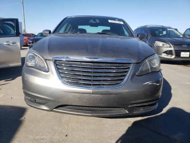 1C3CCBHGXCN127934 - 2012 CHRYSLER 200 S GRAY photo 5