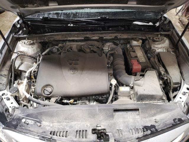 4T1NZ1AK4LU043542 - 2020 TOYOTA CAMRY TRD SILVER photo 11