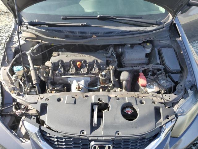 19XFB2F76FE208727 - 2015 HONDA CIVIC SE GRAY photo 11