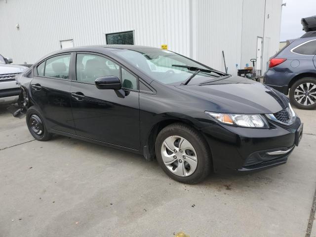 19XFB2F57EE229261 - 2014 HONDA CIVIC LX BLACK photo 4