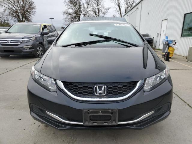 19XFB2F57EE229261 - 2014 HONDA CIVIC LX BLACK photo 5