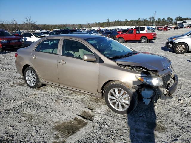 2T1BU40E09C120139 - 2009 TOYOTA COROLLA BASE BEIGE photo 4