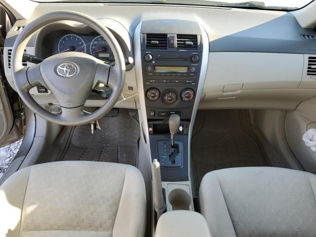 2T1BU40E09C120139 - 2009 TOYOTA COROLLA BASE BEIGE photo 8