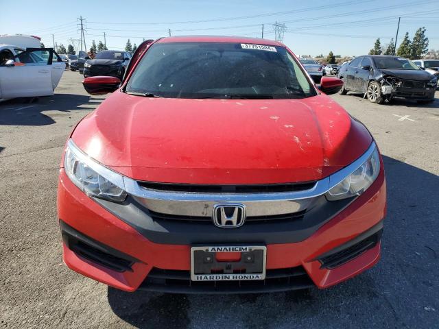 2HGFC2F77GH560607 - 2016 HONDA CIVIC EX RED photo 5