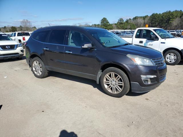 1GNKRGKD7EJ266812 - 2014 CHEVROLET TRAVERSE LT GRAY photo 4