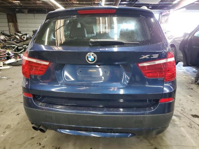 5UXWX9C52D0A27094 - 2013 BMW X3 XDRIVE28I BLUE photo 6