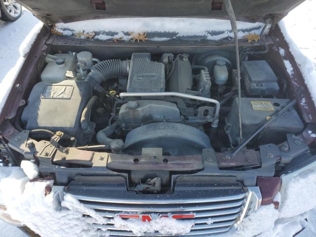 1GKDT13S562268264 - 2006 GMC ENVOY MAROON photo 12