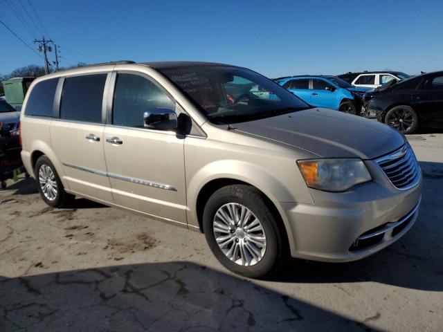 2C4RC1CG3DR682638 - 2013 CHRYSLER TOWN & COU TOURING L TAN photo 4