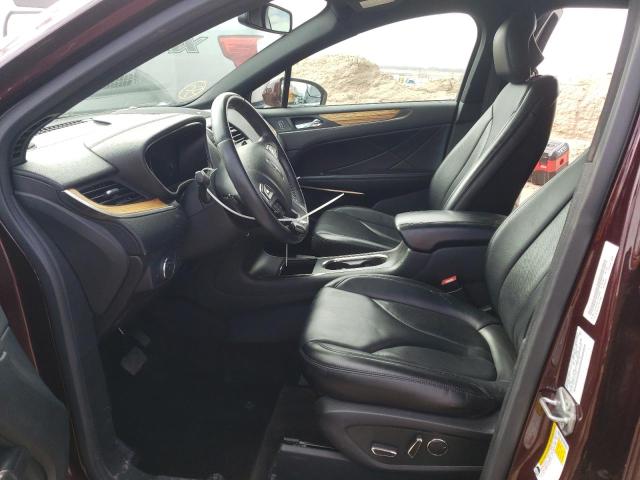 5LMCJ2D97GUJ24549 - 2016 LINCOLN MKC SELECT 栗色 照片 7