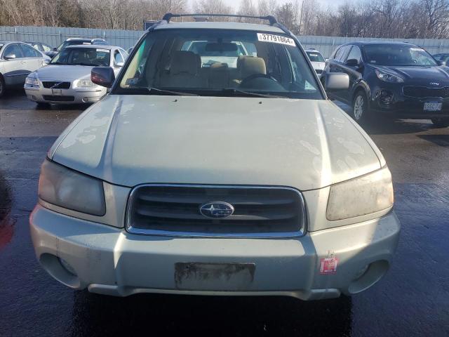 JF1SG656X5H750797 - 2005 SUBARU FORESTER 2.5XS Бежевый фото 5