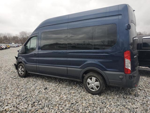 1FBAX2XM8FKA07011 - 2019 FORD TRANSIT T-350 BLUE photo 2