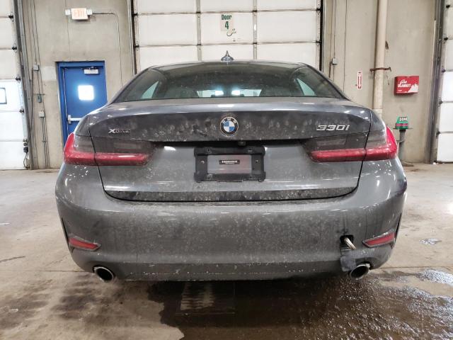 3MW5R7J52K8B03232 - 2019 BMW 330XI ვერცხლისფერი ფოტო 6