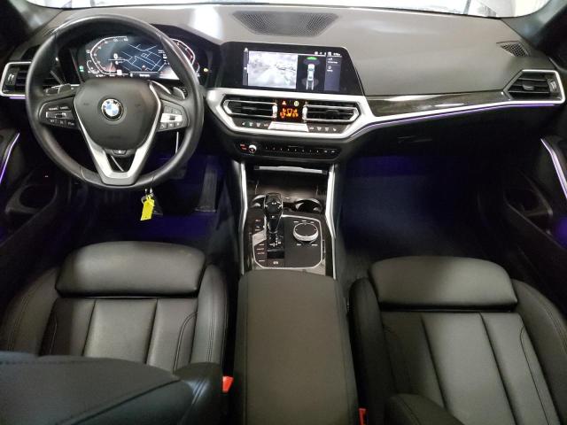 3MW5R7J52K8B03232 - 2019 BMW 330XI ვერცხლისფერი ფოტო 8