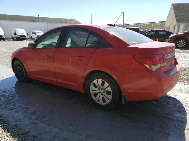 1G1PA5SH5F7115892 - 2015 CHEVROLET CRUZE LS RED photo 2